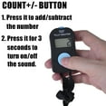 thumbnail image 4 of GOGO Digital Counter, Electronic Tally Counter with Lanyard, Hand Digital Counter Clicker for Church Library, 4 of 5