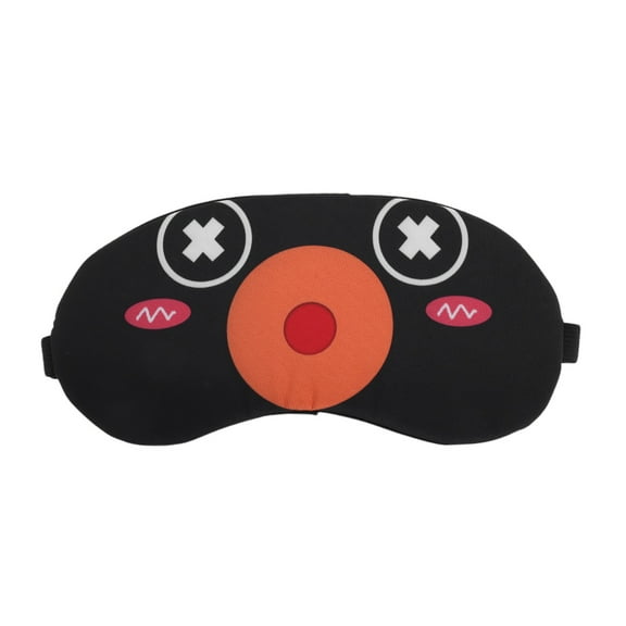 Unique Bargains 1 Pc Durable Adjustable Eye Mask for Home Black Polyester