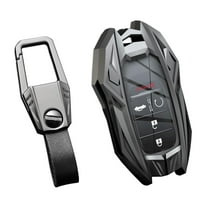 for Honda Key Fob Cover,Keychain,Zinc Alloy Protection Car Key Shell Case Compatible with Honda Holder Smart Remote Keyless Entry Keyshell Accessories