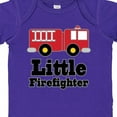 thumbnail image 4 of Inktastic Little Firefighter Fire Engine Boys or Girls Baby Bodysuit, 4 of 5