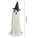 thumbnail image 3 of Decoración de fantasmas de Halloween | Luz de Espíritu de Tela Iluminada de 1,2 m | Adorno exterior interior para el jardín tenebroso | Alimentado por pilas | Atrezzo de Casa Encantada Colgante, 3 of 9