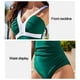 thumbnail image 5 of Traje de baño de una pieza para mujer, control de abdomen, cuello en V, traje de baño de una pieza para mujer, 5 of 5