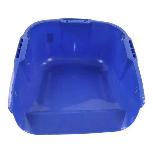 Heavy Duty Dustpan, 44 X 38 X 18cm / 17.3 X 15 X 7.1in PP Plastic Double Handle Wear Dust Pan, For Grain Drying, Crop Harvesting, Industrial Sand Handling