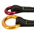 thumbnail image 4 of NewDoar Rappel Ring 25kN Aluminum Alloy O-Ring for Rock Climbing Arborist Rescue Hammock and Slackline (Gold 5 Pack), 4 of 5