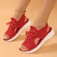 thumbnail image 2 of WILLBEST Sandalias De Tela De Moda De Verano Para Mujer, Sandalias Transpirables Con Punta Abierta, Zapatos De Plataforma Cómodos, 2 of 8