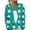 36-Mint Green, variant on 2025 Women's Christmas Cardigans Cute Cartoon Snowman Print Knitted Sweater Button Long Sleeve Graphic Xmas Festival Lightweight Sweaters