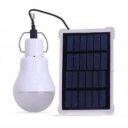 Elelight Portable Solar Led Bulb Lights Solar Powered Chicken Coops Light With 35m Solar Panel For Camping Tent Fishing Hiking Chicken Coop Shed