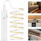 thumbnail image 1 of Tira de luces LED flexible de tamaño personalizado, ultrabrillante y de bajo consumo con función regulable para sala de estar, dormitorio, baño y cocina (blanco cálido, 1 metro), 1 of 5