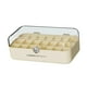 thumbnail image 2 of Estuche de almacenamiento de joyería Yinane Beige con Tapa transparente, 2 of 5