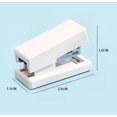 thumbnail image 2 of Mini Stapler, Portable Stapler, with 1000 Standard Staples, Suitable for Home Office, for Work and Study Use (White), 2 of 4