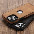 thumbnail image 2 of For iPhone 15 Pro Max Case Slim Leather Luxury Thin Shockproof Casus, 2 of 6