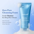 thumbnail image 2 of Dúo Limpiador medicube Zero Pore: Limpiador Espumoso Zero Foam + Clear Blue, 2 of 9