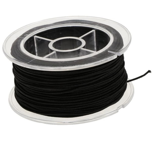 Black Elastic Stretch String Cord Thread for Jewelry Making Bracelet  Beading 