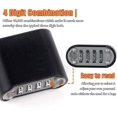 thumbnail image 3 of 2-pack Resettable Combination Locks With Hardened Steel Shackle, 3 of 5