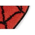 thumbnail image 6 of Spider-Man Kids Tufted Rug, 17" x 25", Cotton, Red, Marvel, 6 of 8