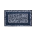 thumbnail image 4 of VCNY Home Heathered Hotel 2-Piece Microfiber Bath Rug Set, Navy/White, 4 of 5