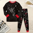 thumbnail image 2 of UAYOTSE Childrens 3D Print Pajama Set Toddler 6 12 18 24 Months 2T 3T 4T 5T fit Pjs Soft Breathable Long Sleeve Casual Home Clothes Size 8-9 Years, 2 of 8