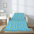 thumbnail image 2 of Sigee Duck Swimming for Flannel Blanket - Ultra-Soft, Warm and Cozy, Perfect for Couch, Bed, or Travel-60"x50", 2 of 6