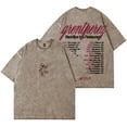 thumbnail image 1 of Grentperez Backflips In A Restaurant Tour Wash T-Shirts Unisex Fashion Cotton Short Sleeve Tee, 1 of 5