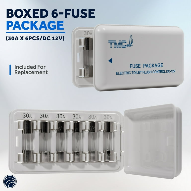 TMC Replacement Marine Electric Toilet Smart Flush Control Panel