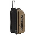 Wrangler 30" multipocket rolling duffel with telescopic handle, Tan