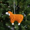 thumbnail image 2 of Clearance Under $1.39 Knitted Sheep Hanging Ornament Soft Stuffed Figure for Christmas Tree Holiday Decor, 2 of 4