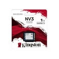 thumbnail image 3 of Kingston NV3 1 TB Solid State Drive - M.2 2230 Internal - PCI Express NVMe (PCI Express 4.0 x4) - Notebook, Desktop PC, Gaming Console Device Supported - 320 TB TBW, 3 of 5