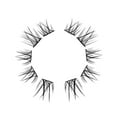 thumbnail image 2 of Salon Perfect Pinched Press On Pre-Glued Underlash Fake Lashes False Eyelash Extensions Kit, Wispie, Black, 30 Clusters, 2 of 7