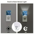 thumbnail image 3 of Cauagu Hibiscus Flowers Calm Water Print LED Nightlight,0.5W Night Lights Plug into Wall 1 Pack with Dusk-to-Dawn Light Sensor Soft Glow Lamp for Bathroom Adult Hallway-UK, 3 of 7