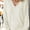 🔥 Beige, variant on Beach Outfits for Women V Neck Breathable Knitted Long Sleeve Tops Solid Color Oversized Loose Women's Blouse Trendy Fall and Winter for Weekend Breakfasts Khaki XL