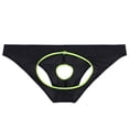 thumbnail image 3 of TANBOM Men's Holes Briefs Mesh Nylon Triangle Underwear Black XL 1-Pack, 3 of 6