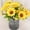 A, variant on Flowers - Sunflower True Flower for Home and Wedding Decoration Arrangement Bouquets for Live-Like Display