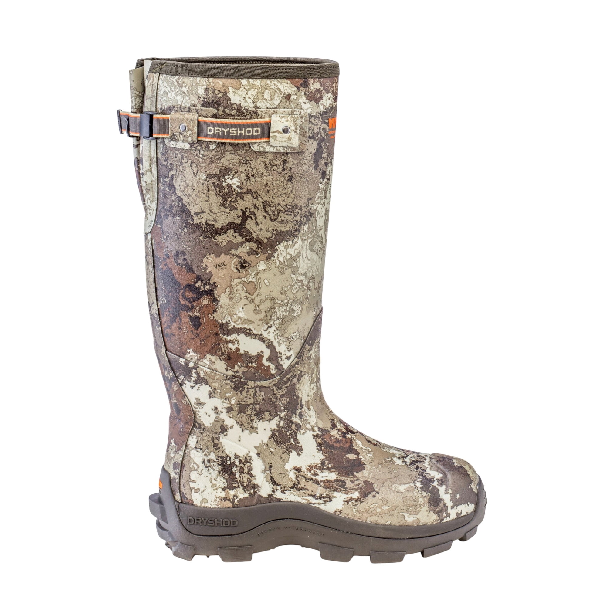 Dryshod Viperstop Veil Alpine Snake Hunting Boots 100% Waterproof Adjustable Gusset Men s Size 16 Camouflage (VPS-MH-CM-Modern Sporting Rifle)