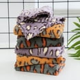 thumbnail image 3 of Coofit Hand Towels Super Absorbent 3PCS Leopard Print Breathable Washcloths Face Towels, 3 of 10