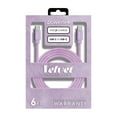 thumbnail image 3 of Liquipel Powertek Pastel Velvet USB-C to USB-C - Purple, 3 of 7