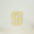 thumbnail image 2 of Package of 1, 6 Inch X 1 Baltic Birch Wood Letter g in The Arial Font, Thick, Lower Case for Art & Craft Project, Made in USA, 2 of 3