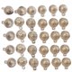 thumbnail image 1 of 30Pcs 16mm DIY Copper Bells Accessories Tiger Head Pattern Small Bells Creative Wind Chime Jewelry Ornaments, 1 of 4