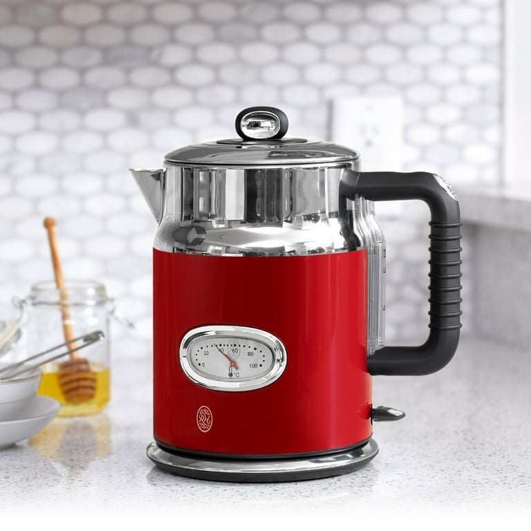 Hervidor Eléctrico RUSSELL HOBBS Retro Red 21670-70 (2400 W - 1,7 L) 