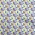 thumbnail image 1 of oneOone Cotton Poplin Twill Blue Fabric Geometric With Dry Brush Sewing Fabric By The Yard Printed Diy Clothing Sewing Supplies 56 Inch Wide, 1 of 4