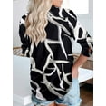thumbnail image 5 of KISSMODA Women's Shirts Fashion Casual Loose Fit Long Sleeve Button Down Lightweight Collared Blouse Tops, 5 of 5