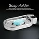 thumbnail image 3 of Jabonera Barra de ducha ajustable Jaboneras Soporte de baño liso Plata, 3 of 8