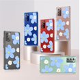 thumbnail image 6 of for Galaxy Note 20 Case, Floral Pattern Shockproof Protection Phone Cover, Silicone Protector Funda para Samsung Note 20 Transparent Flexible Sleek Durable Case, 6 of 14