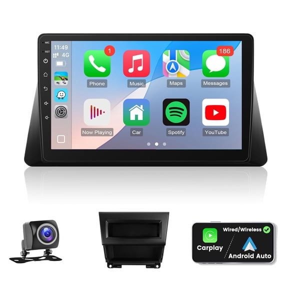 Radio de coche Leadfan para Honda Accord 8th 2008-2013 con CarPlay