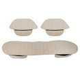 thumbnail image 1 of jinwen Beige Universal Car Seat Covers Cushion Pad Protector Front Rear Nonslip, 1 of 9