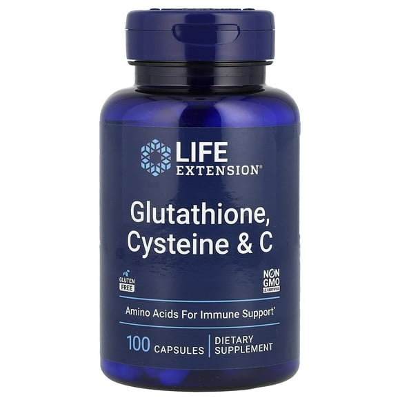 Life Extension Glutatión, Cisteína Y Vit. C, 100 Caps
