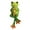 Green #4, variant on Musical Turtle and Rabbit Hanging Decor, Resin Animal Ornaments for Garden, Patio Planter, Outdoor and Indoor Wind Chime Decorations, Cute Musical Instruments Gift