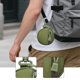 thumbnail image 5 of Bolsa Organizador Cinturón Mochila Riñonera Monedero Bolsillo Pequeño Accesorios Portátil Estuche Almacenaje Oxford Cremallera Adecuada para Montañism Verde, 5 of 8