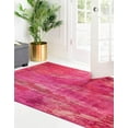 thumbnail image 4 of Unique Loom 3128103 2 ft. 2 in. x 3 ft. Lilly Jardin Rectangular Rug, Pink, 4 of 5