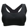 thumbnail image 3 of Qiilu Women Wireless Color Front Buckle Vest Breathing S Plus Size, 3 of 8