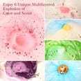 thumbnail image 5 of Aofmee Bath Bombs Gift Set, 6 Lavender Multicolor Bubble Bath & Self-Care, Perfect Relaxing Gifts for Women and Men Kids, 5 of 9